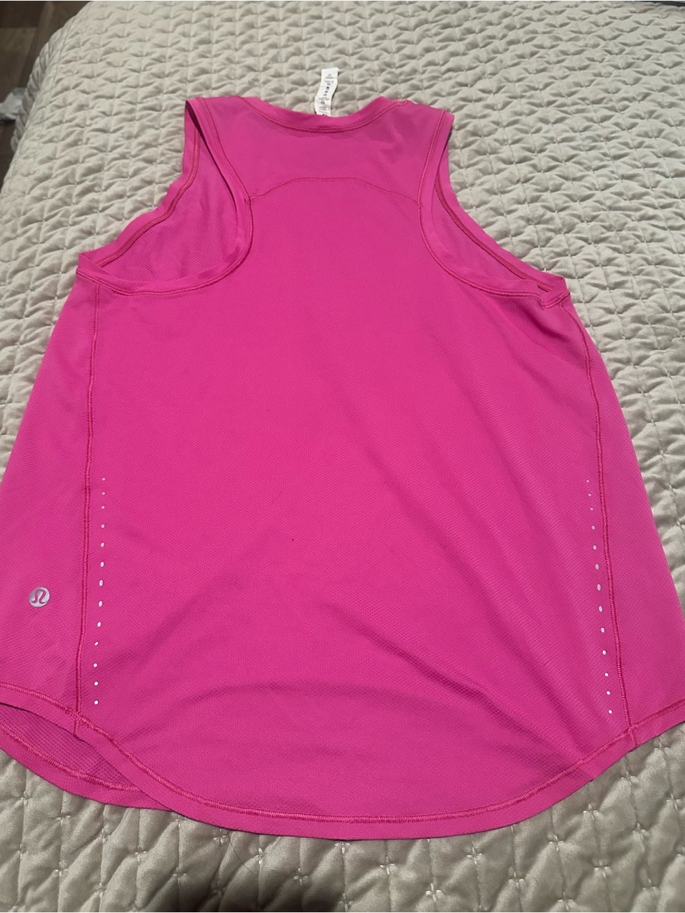 lululemon athletica Bright Pink Racerback Athletic Tank